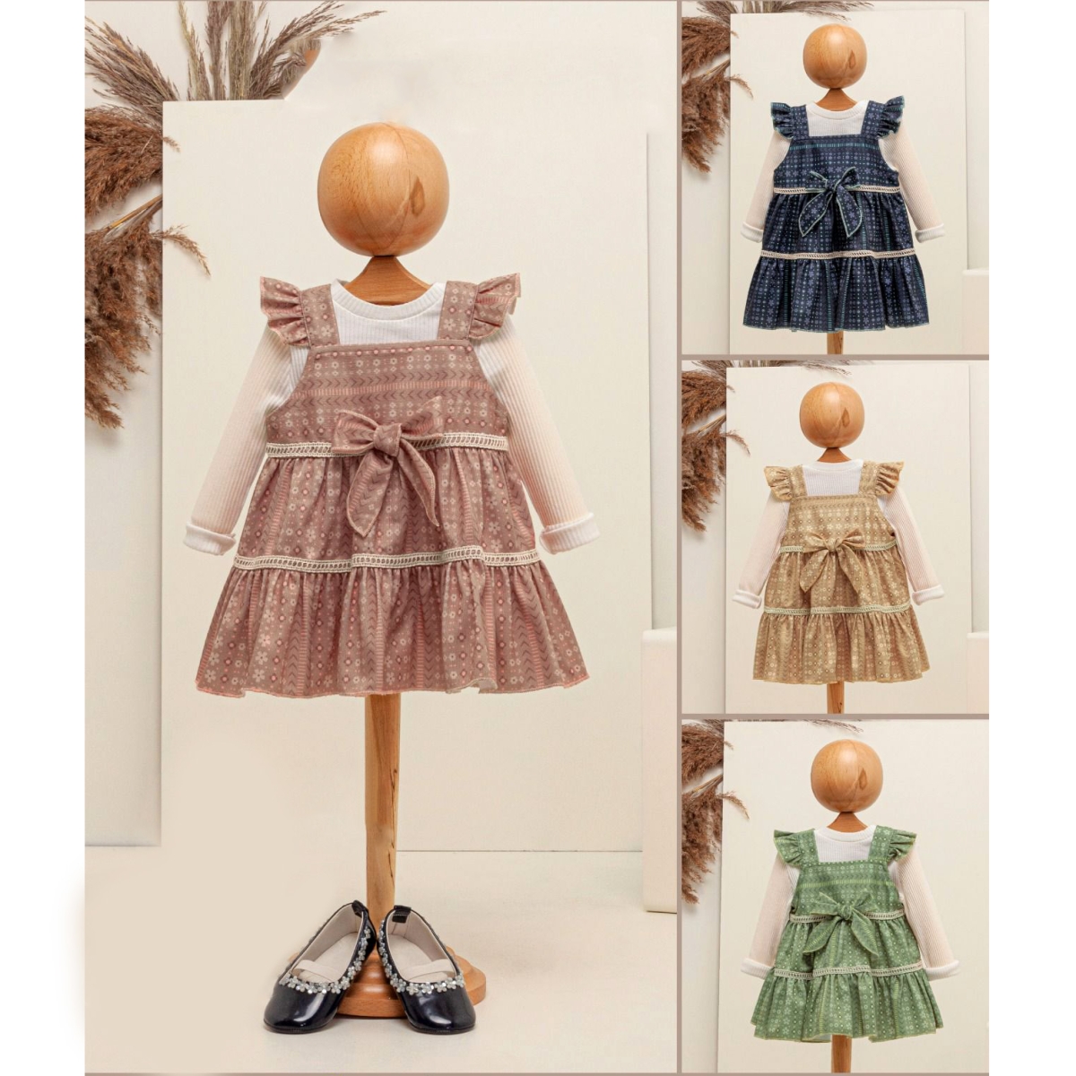 COCO5066 6-18 AY ELBİSE