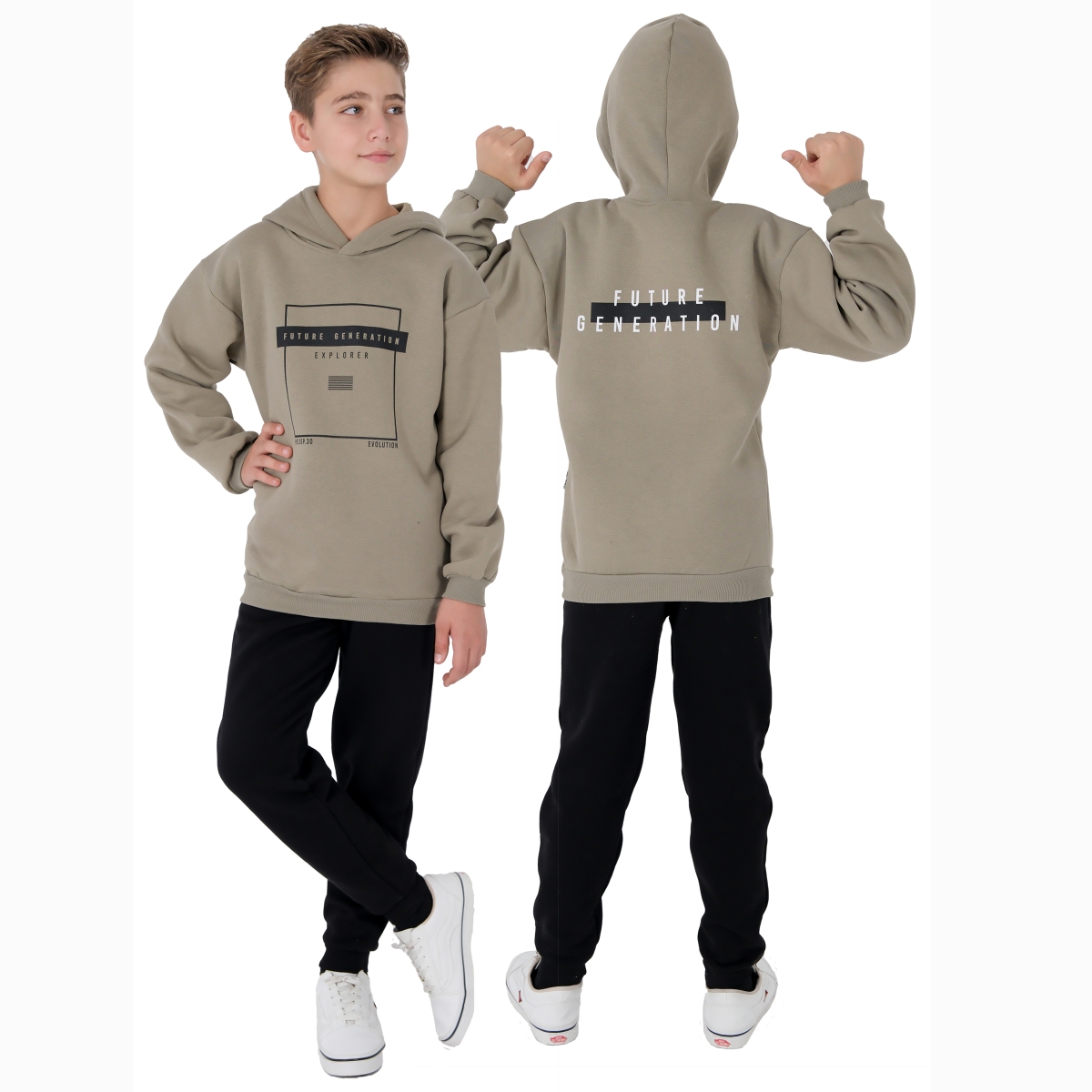 EMSA7330 11-14 YAŞ 3 İP EŞOFMAN TAKIM