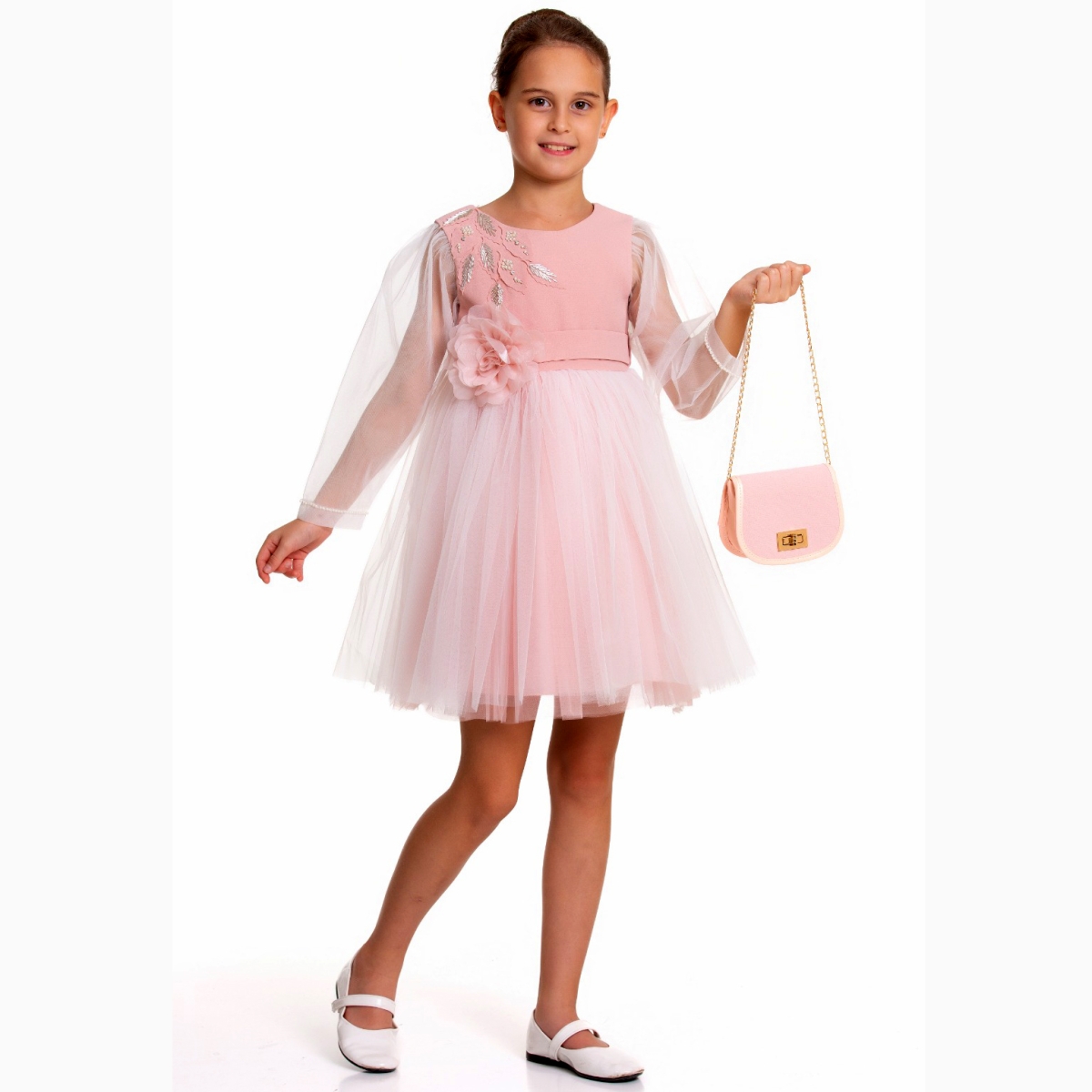 PGİRL5791 6-10 YAŞ GELİNLİK