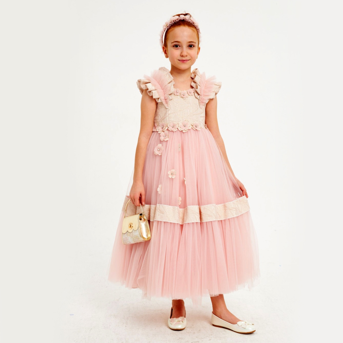 PGRİL7048 ABİYE GELİNLİK 8-12 YAŞ
