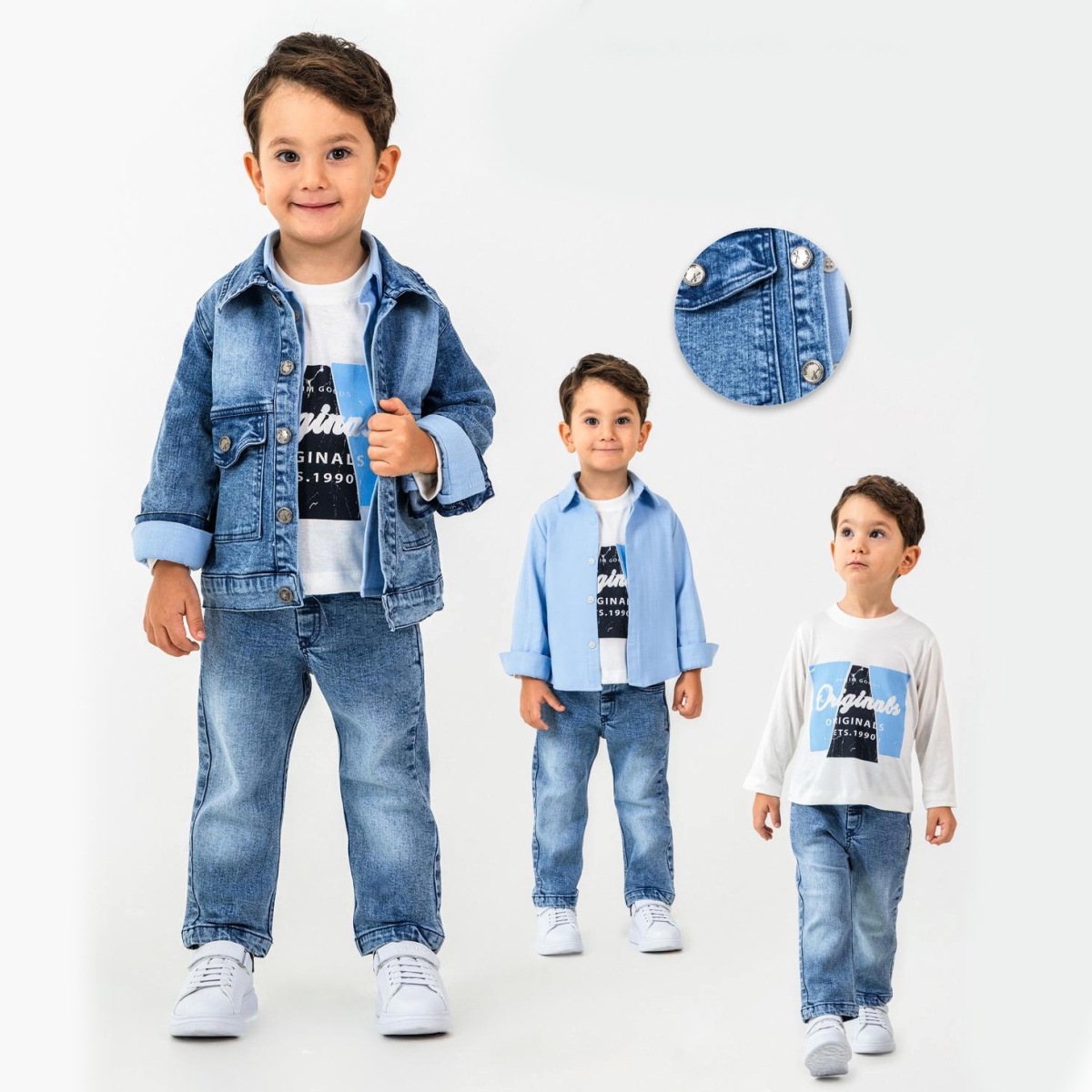 TUFF6050 2-5 YAŞ ERKEK TAKIMI